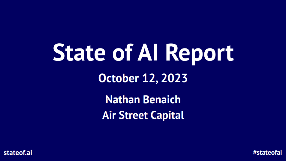 Отчет о состоянии искусственного интеллекта за 2023 год: краткое изложение