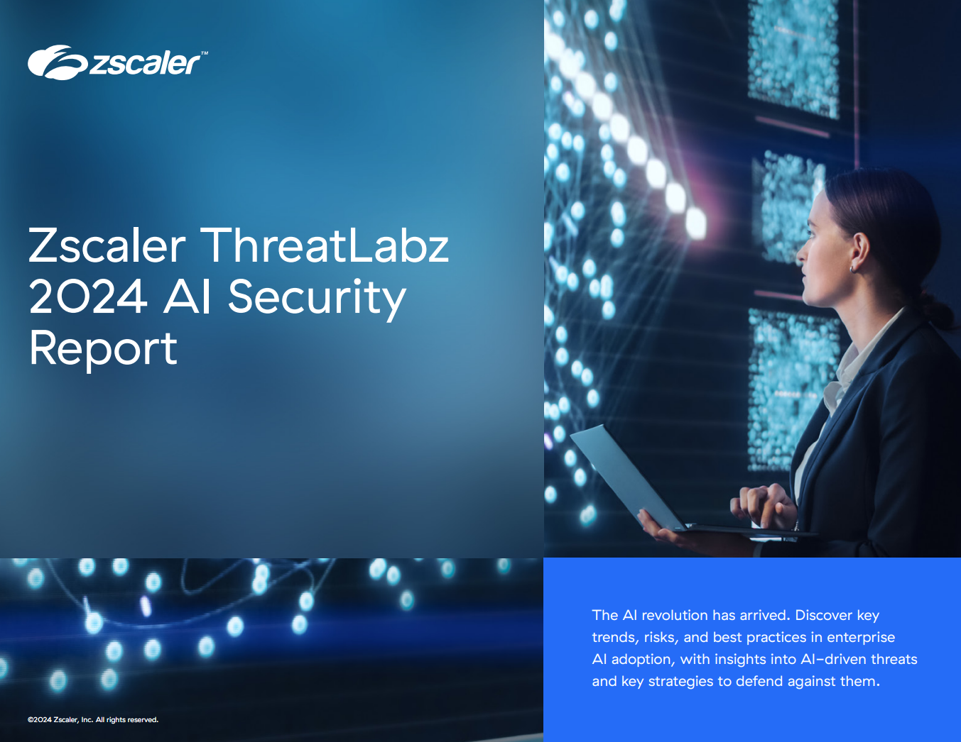 Zscaler объявила о выпуске своего отчета по безопасности искусственного интеллекта за 2024 год